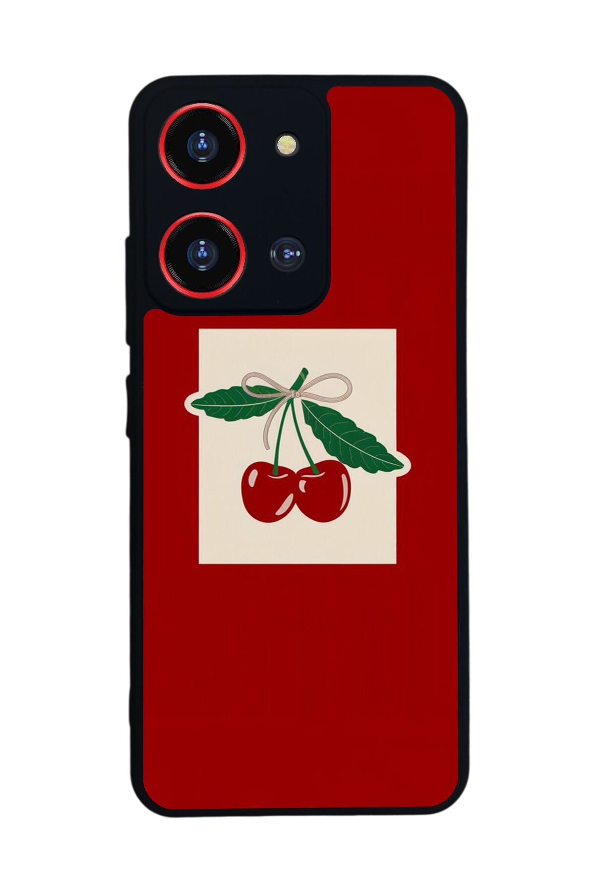 Reeder S19 Max Pro S 108MP Uyumlu Kiraz Tasarımlı Glossy Premium Kılıf