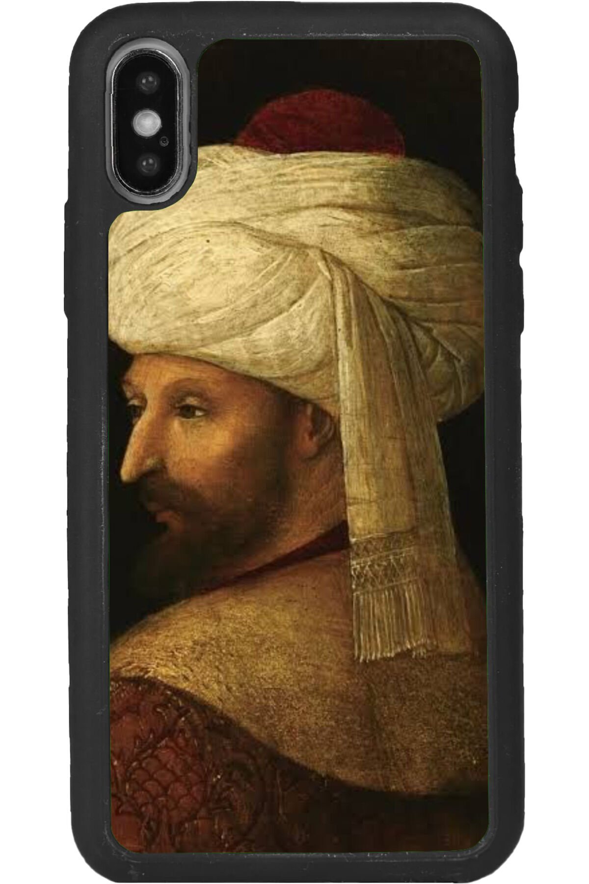 iPhone XS Max Uyumlu Mat Siyah uyumlu Kılıf – Yumuşak Silikon, Koruyucu, Şok Emici Kapak