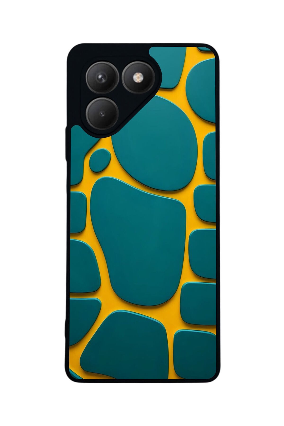 Tecno Pova 7 Mat Uyumlu Siyah Kılıf – Yumuşak Silikon, Koruyucu, Şok Emici Kapak