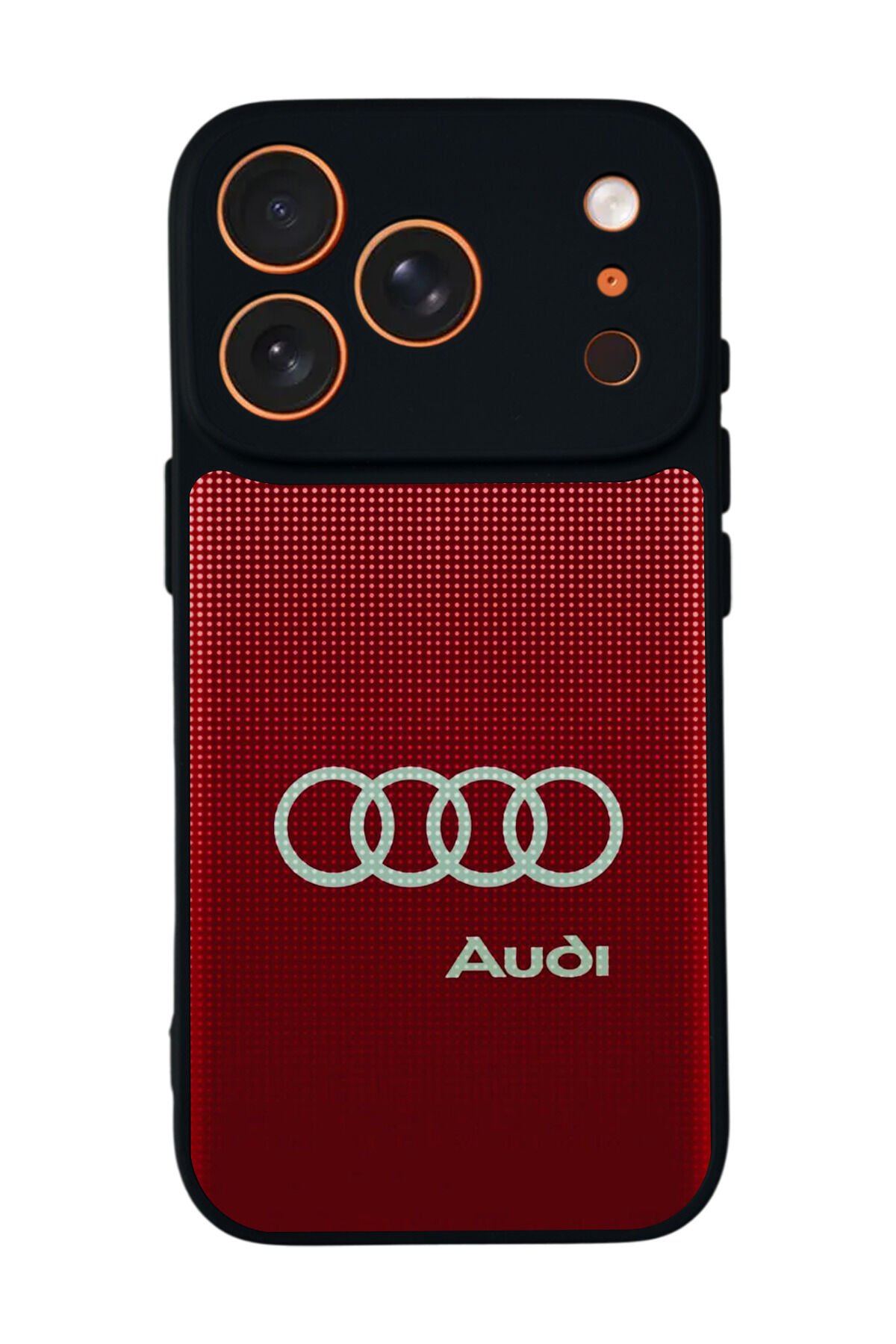 iPhone 17 Pro Max Uyumlu Audi Tasarımlı Glossy Premium Kılıf