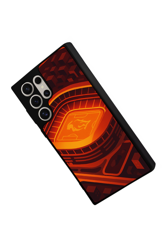 Samsung Galaxy S24 Ultra Uyumlu Aslan Tasarımlı Glossy Premium Kılıf