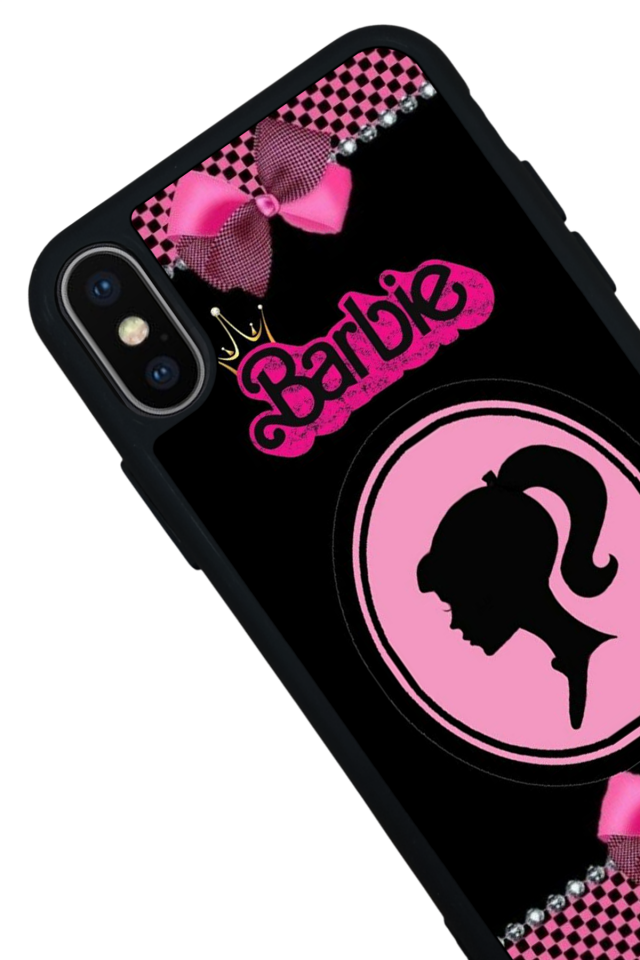 iPhone X/ XS Uyumlu Barbie Tasarımlı Glossy Premium Kılıf