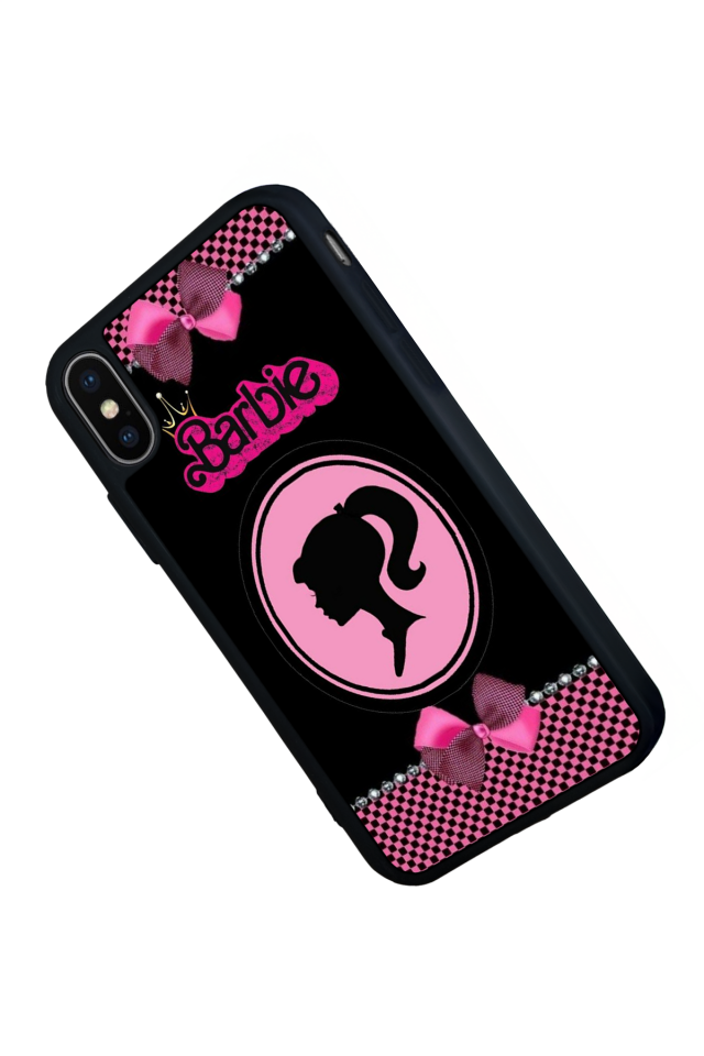 iPhone X/ XS Uyumlu Barbie Tasarımlı Glossy Premium Kılıf