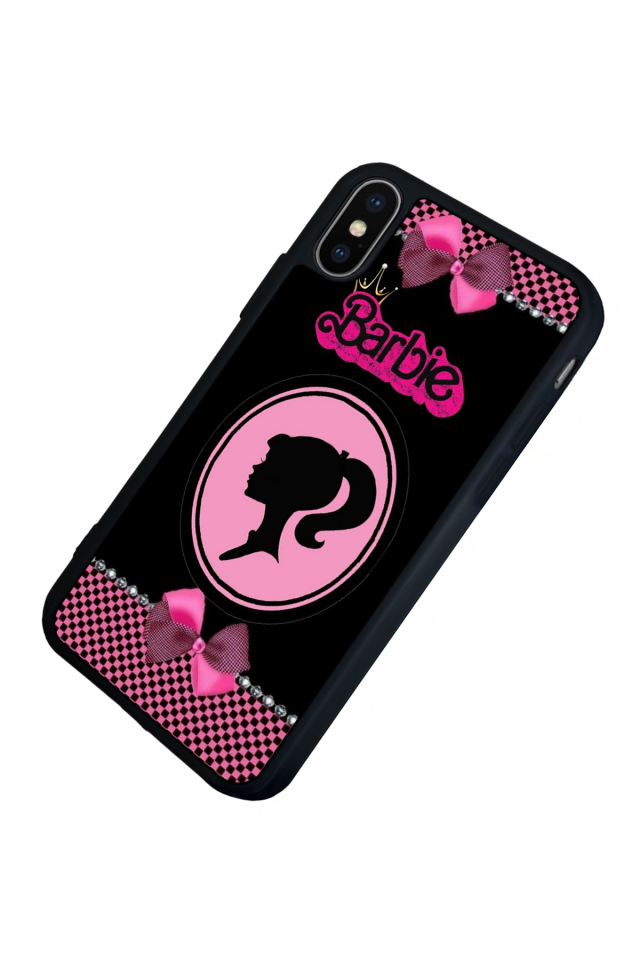 iPhone X/ XS Uyumlu Barbie Tasarımlı Glossy Premium Kılıf