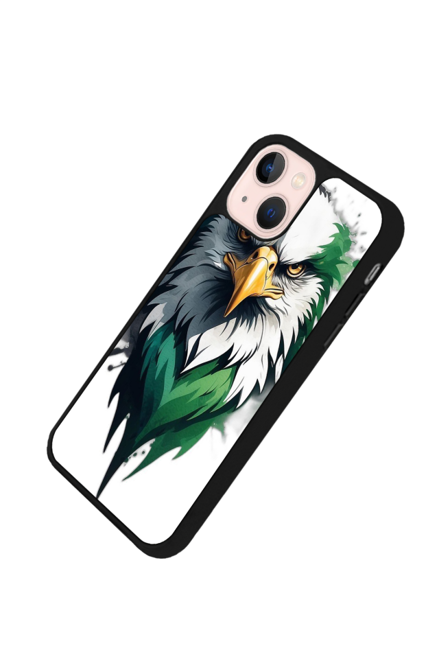 iPhone 15 Uyumlu Besiktas Tasarımlı Glossy Premium Kılıf