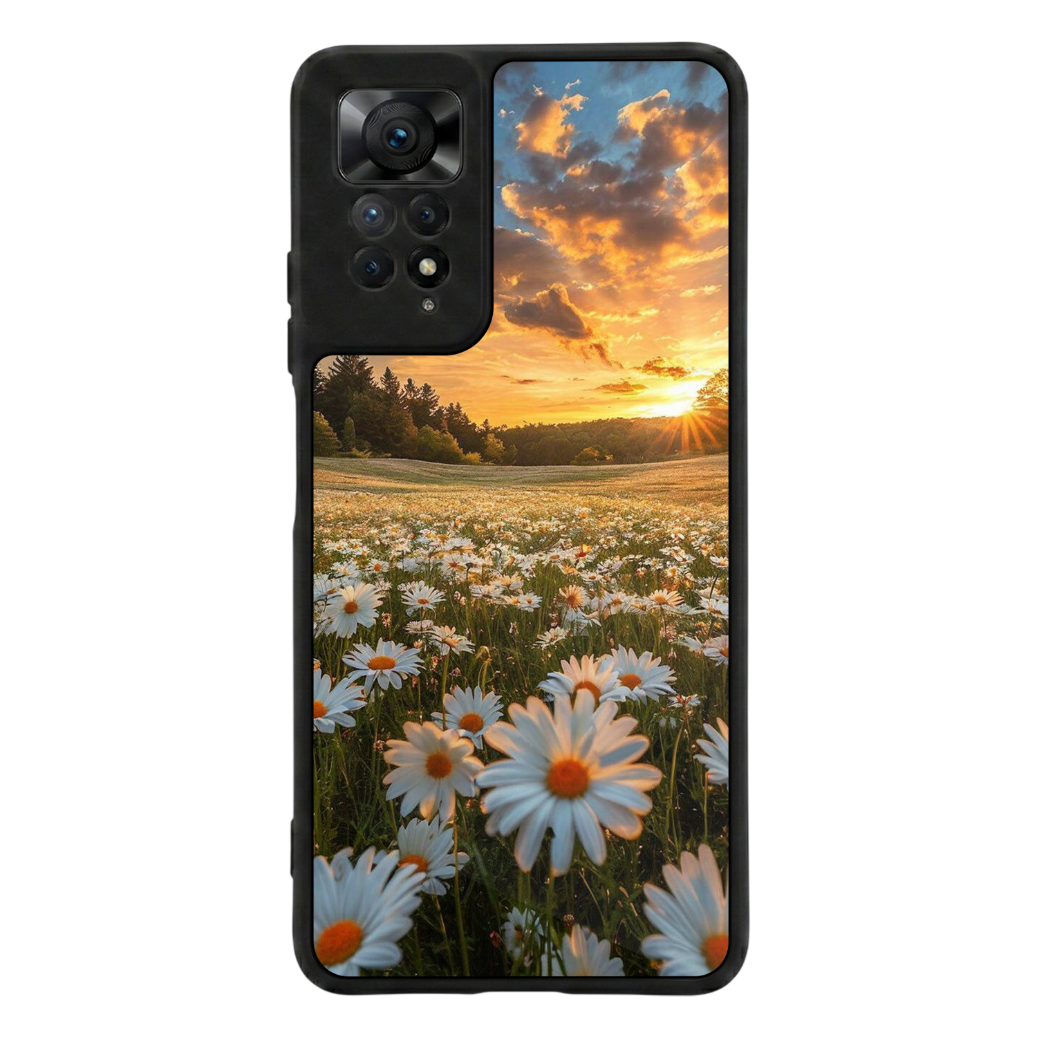 Xiaomi Redmi Note 11 Pro Uyumlu Cicek Tasarımlı Glossy Premium Kılıf
