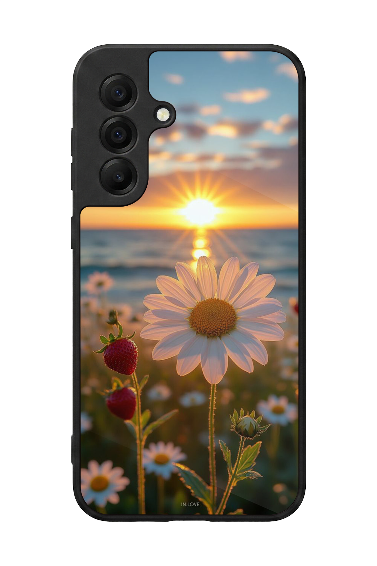 Samsung Galaxy A17 Uyumlu Cicek Tasarımlı Glossy Premium Kılıf
