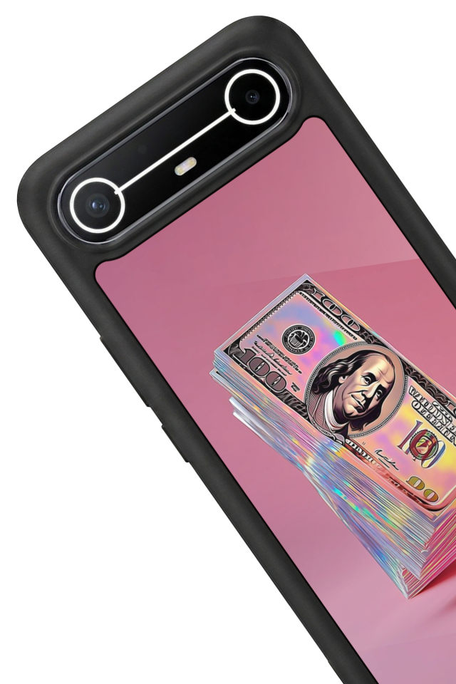 Tecno Spark Slim 5G Uyumlu Money Para Tasarımlı Glossy Premium Kılıf