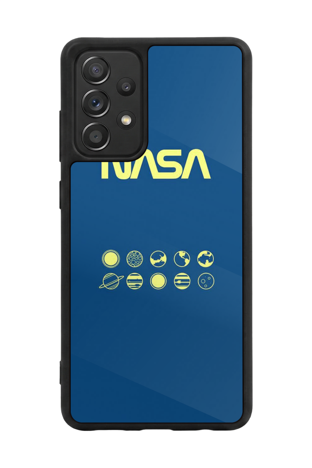 Samsung Galaxy A72 Uyumlu Nasa Tasarımlı Glossy Premium Kılıf