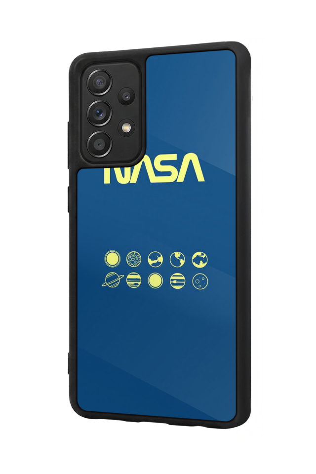 Samsung Galaxy A72 Uyumlu Nasa Tasarımlı Glossy Premium Kılıf