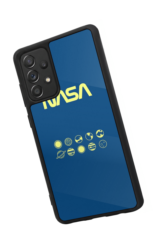 Samsung Galaxy A72 Uyumlu Nasa Tasarımlı Glossy Premium Kılıf