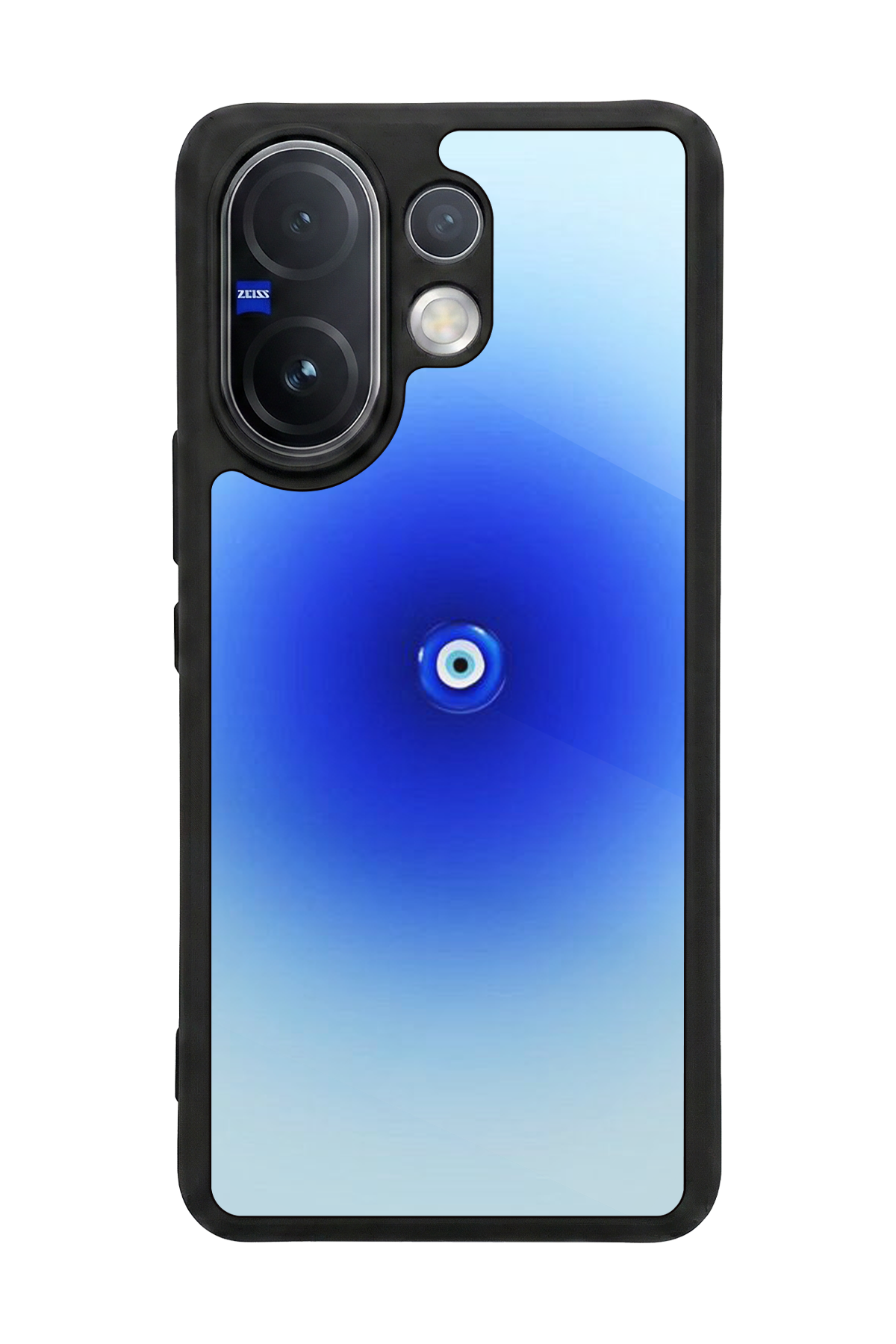 Vivo V60 Uyumlu Nazar Tasarımlı Glossy Premium Kılıf