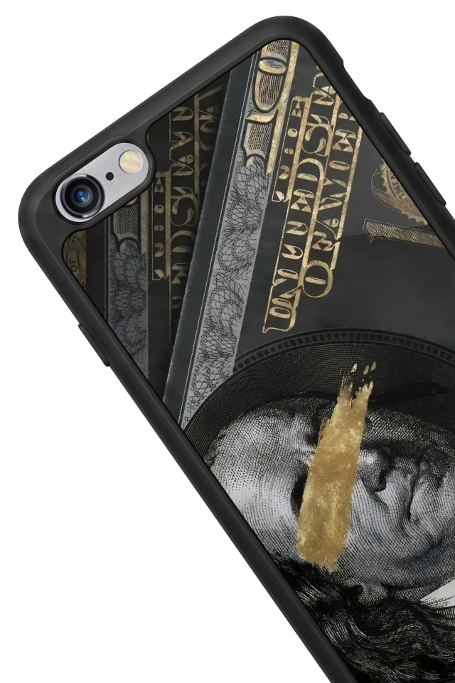 iPhone 6s Plus Uyumlu Para Tasarımlı Glossy Premium Kılıf