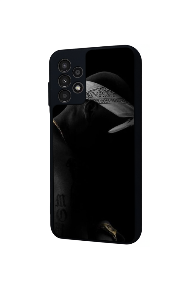 Samsung Galaxy A23 Uyumlu Tupac Tasarımlı Glossy Premium Kılıf
