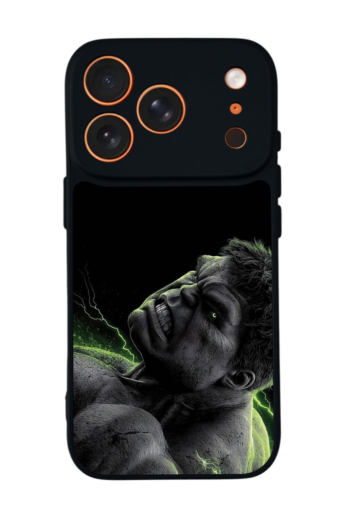 iPhone 17 Pro Uyumlu Hulk Tasarımlı Glossy Premium Kılıf