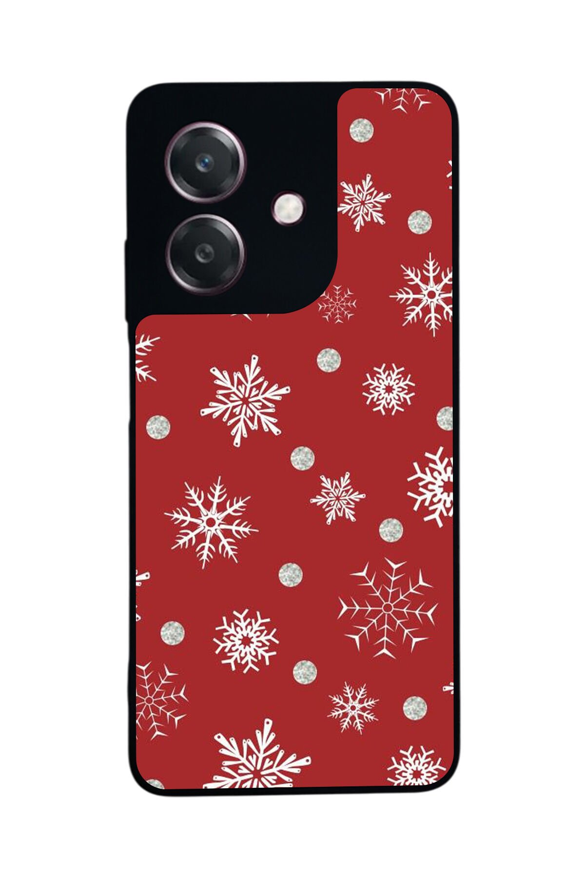 Oppo A3 5G Uyumlu Yilbasi Christmas Tasarımlı Glossy Premium Kılıf