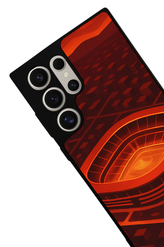 Samsung Galaxy S24 Ultra Uyumlu Aslan Tasarımlı Glossy Premium Kılıf