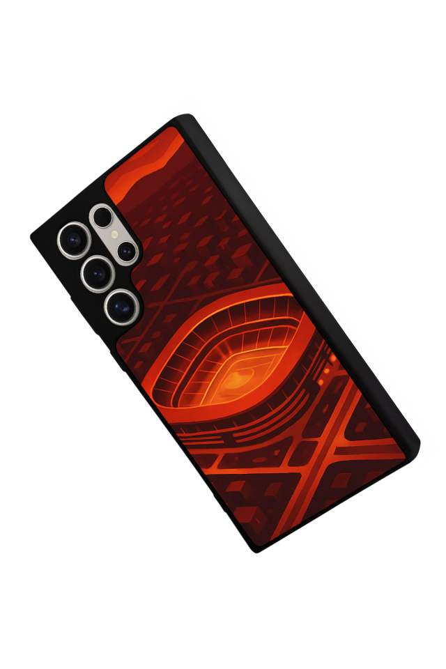 Samsung Galaxy S24 Ultra Uyumlu Aslan Tasarımlı Glossy Premium Kılıf