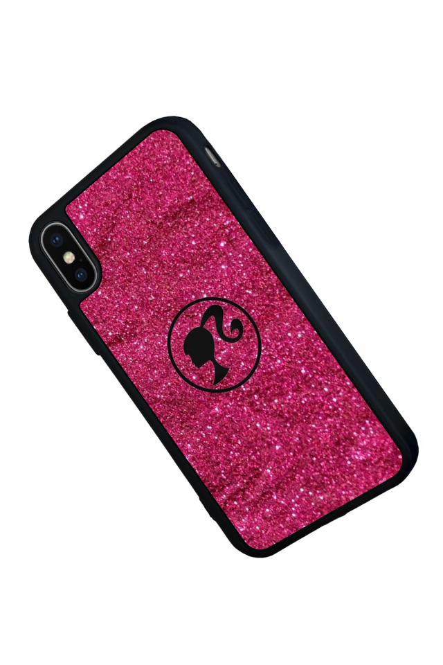 iPhone X/ XS Uyumlu Barbie Tasarımlı Glossy Premium Kılıf