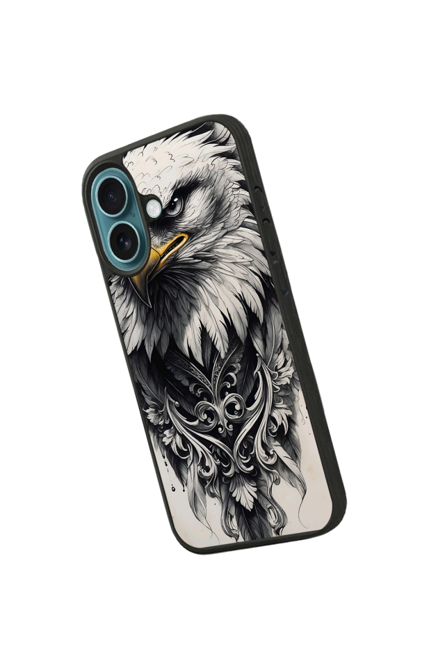 iPhone 16 Plus Uyumlu Besiktas Tasarımlı Glossy Premium Kılıf