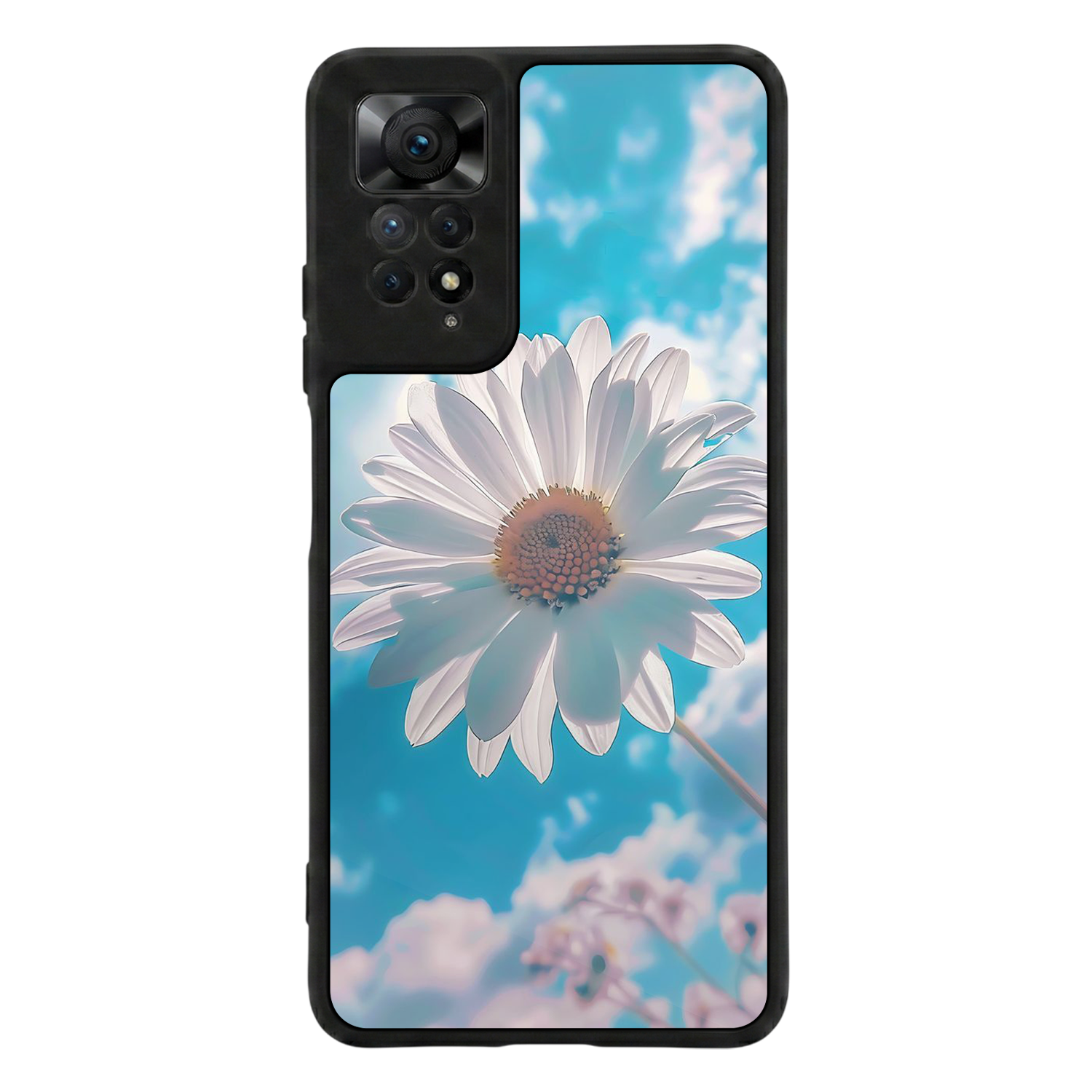 Xiaomi Redmi Note 11 Pro Uyumlu Cicek Tasarımlı Glossy Premium Kılıf