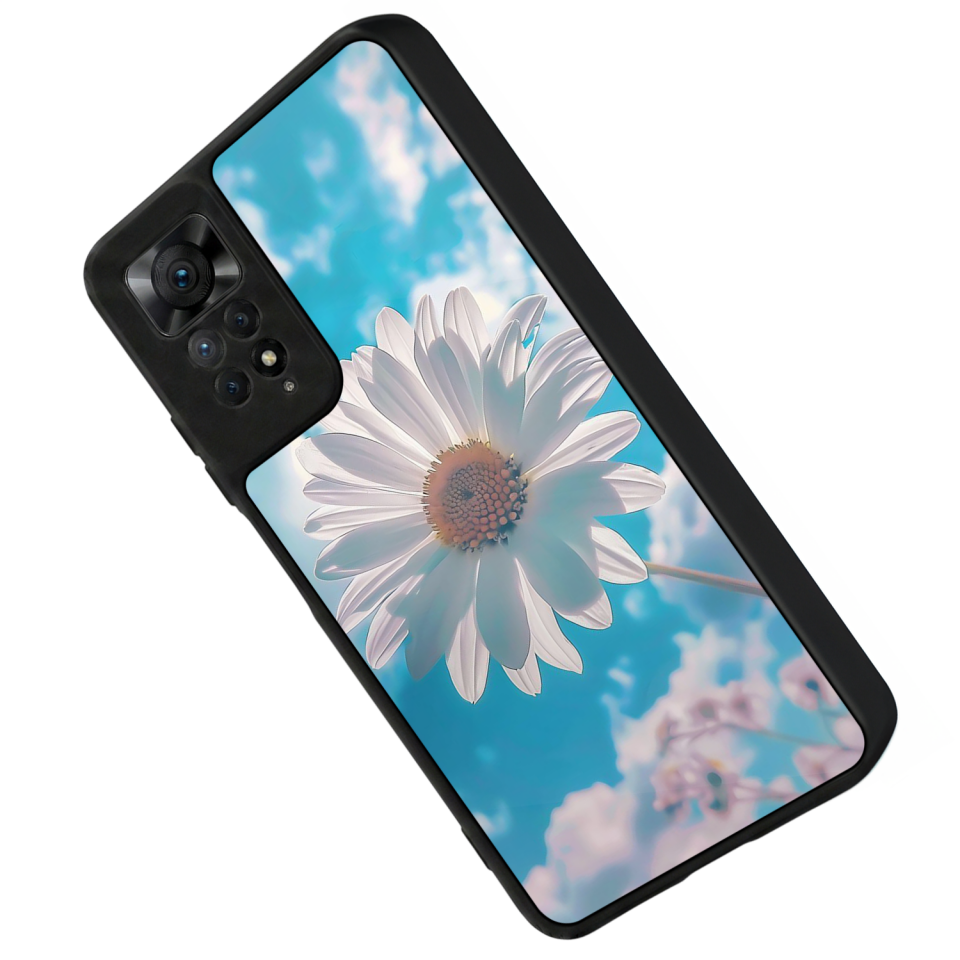 Xiaomi Redmi Note 11 Pro Uyumlu Cicek Tasarımlı Glossy Premium Kılıf