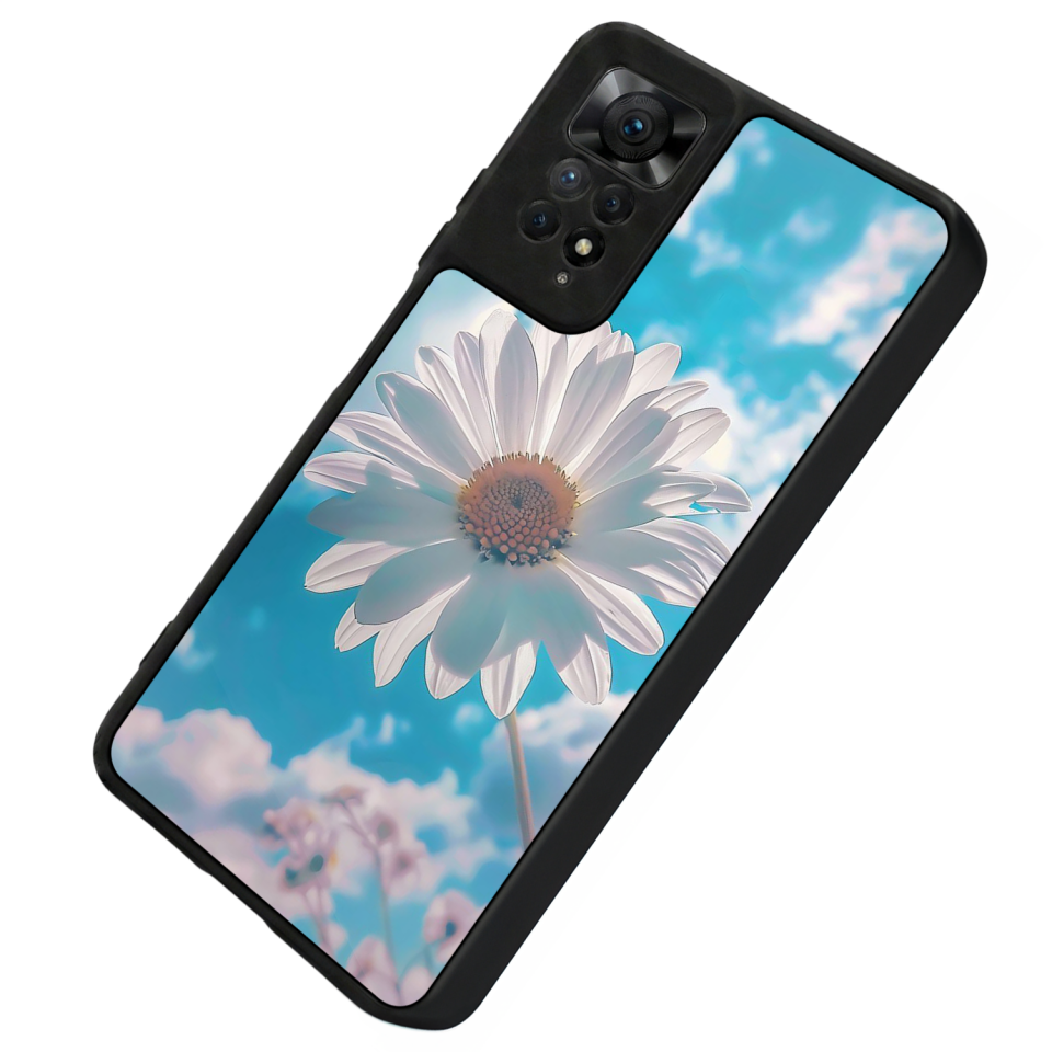 Xiaomi Redmi Note 11 Pro Uyumlu Cicek Tasarımlı Glossy Premium Kılıf