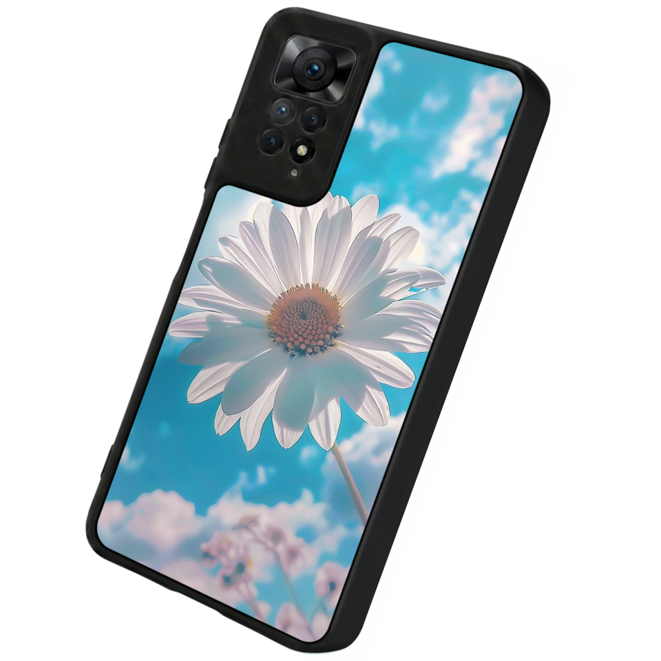 Xiaomi Redmi Note 11 Pro Uyumlu Cicek Tasarımlı Glossy Premium Kılıf