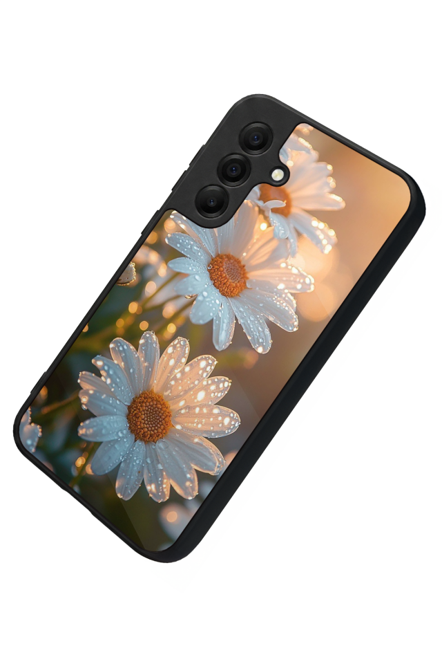 Samsung Galaxy A17 Uyumlu Cicek Tasarımlı Glossy Premium Kılıf