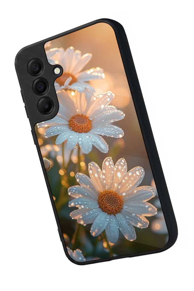 Samsung Galaxy A17 Uyumlu Cicek Tasarımlı Glossy Premium Kılıf