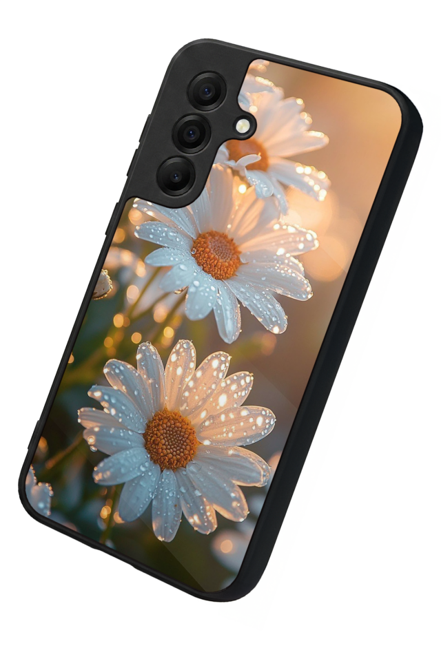 Samsung Galaxy A17 Uyumlu Cicek Tasarımlı Glossy Premium Kılıf