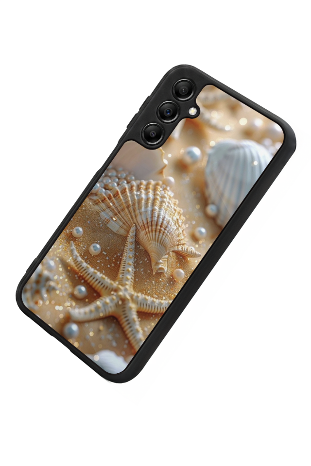 Samsung Galaxy A14 Uyumlu  İnci Tasarımlı Glossy Premium Kılıf