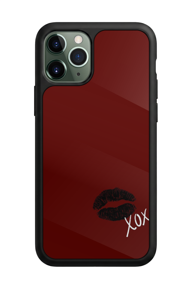 iPhone 11 Pro Uyumlu Kalp Love Tasarımlı Glossy Premium Kılıf