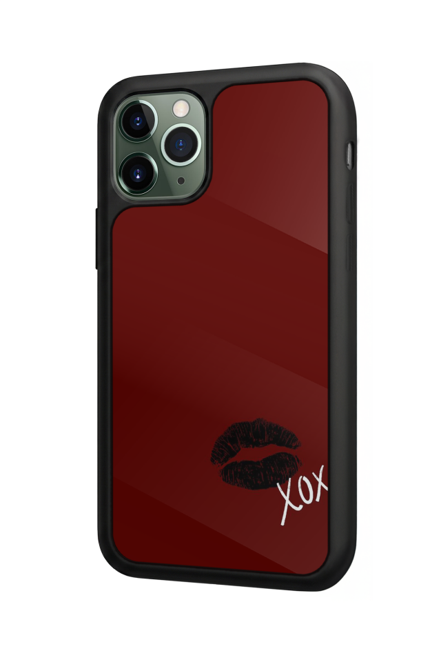 iPhone 11 Pro Uyumlu Kalp Love Tasarımlı Glossy Premium Kılıf