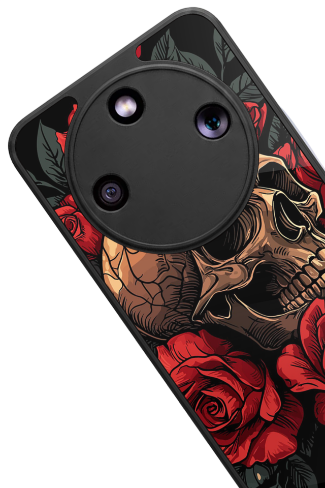 Honor Magic 8 Lite Uyumlu Göz Tasarımlı Glossy Premium Kılıf