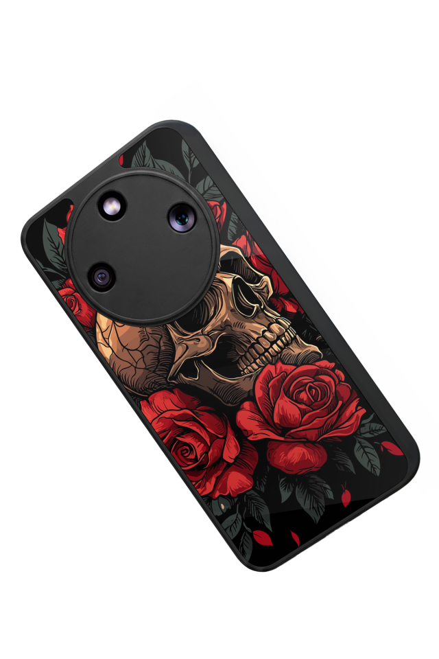 Honor Magic 8 Lite Uyumlu Göz Tasarımlı Glossy Premium Kılıf