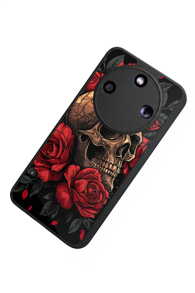 Honor Magic 8 Lite Uyumlu Göz Tasarımlı Glossy Premium Kılıf