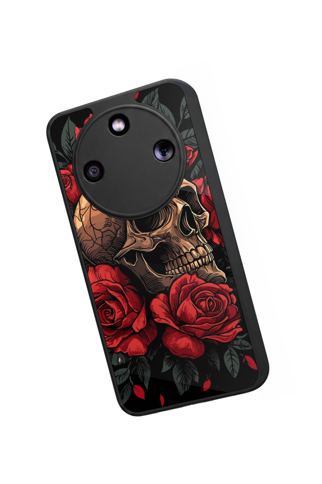 Honor Magic 8 Lite Uyumlu Göz Tasarımlı Glossy Premium Kılıf