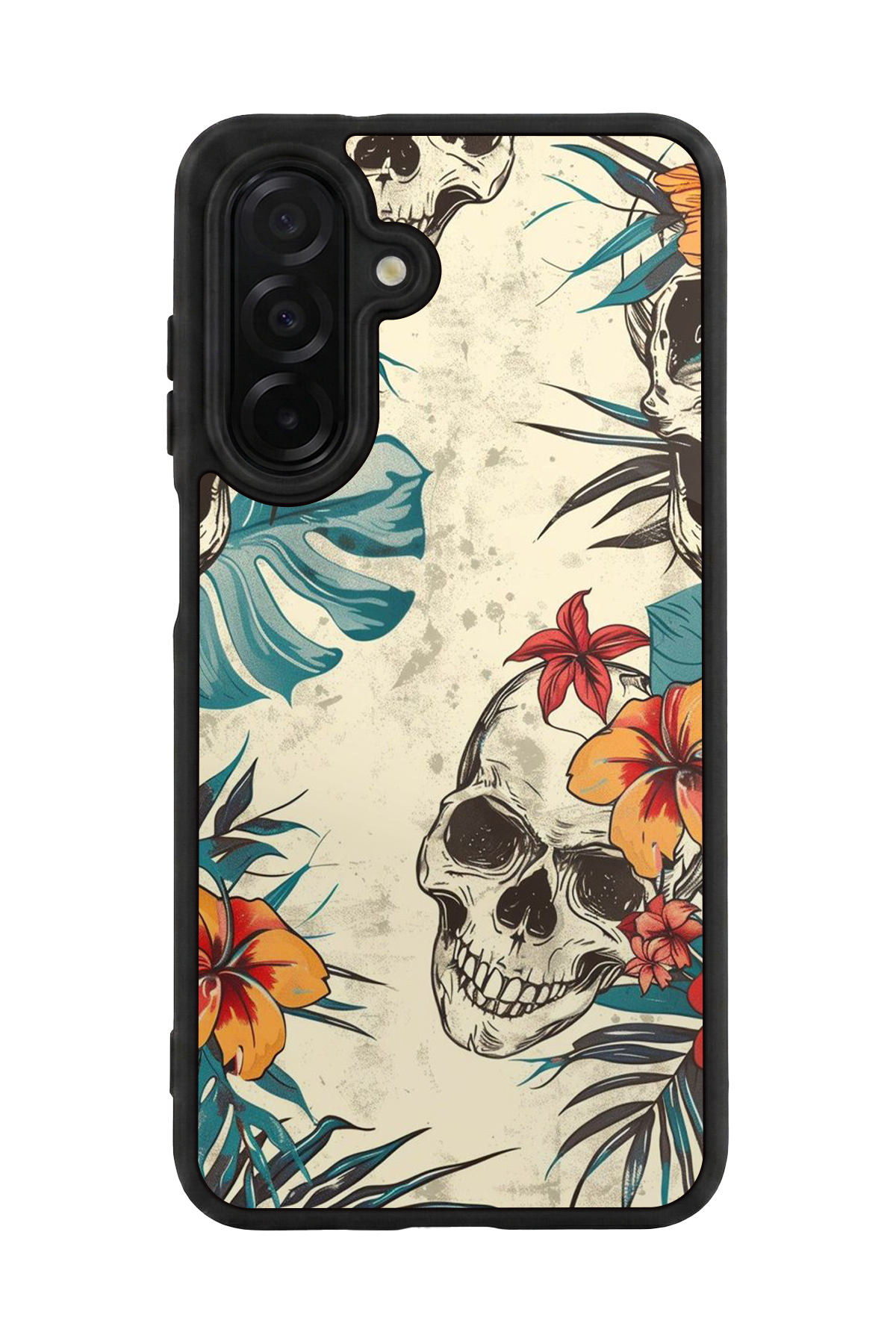 Samsung Galaxy A36 Uyumlu KuruKafa Tasarımlı Glossy Premium Kılıf