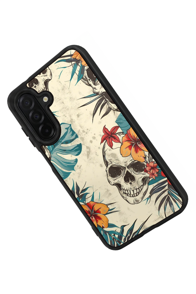 Samsung Galaxy A36 Uyumlu KuruKafa Tasarımlı Glossy Premium Kılıf