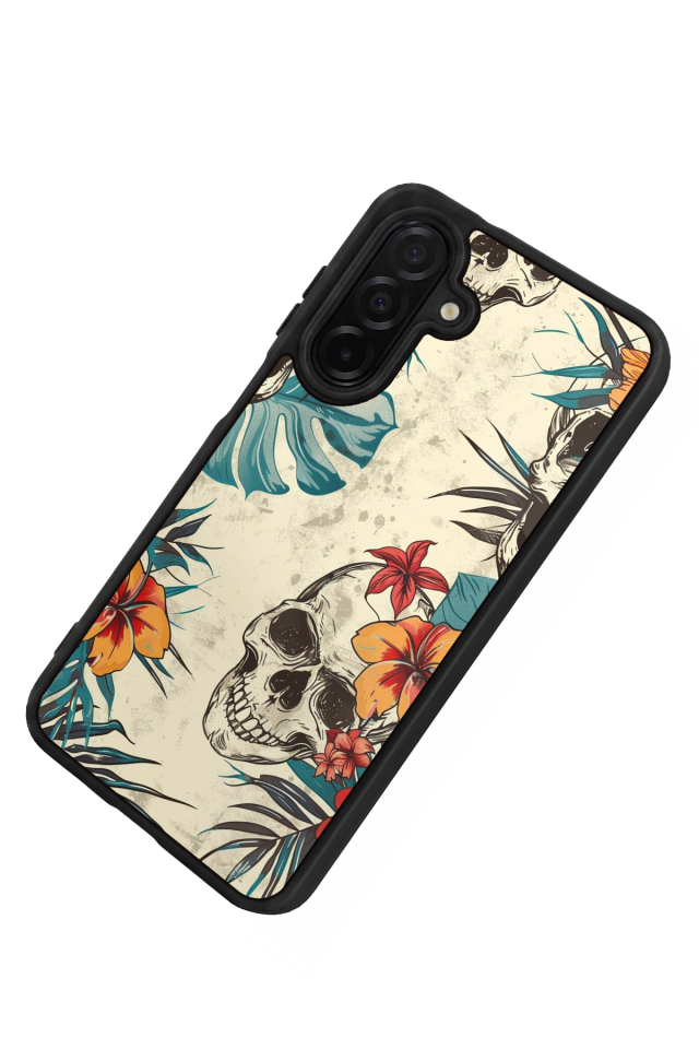 Samsung Galaxy A36 Uyumlu KuruKafa Tasarımlı Glossy Premium Kılıf