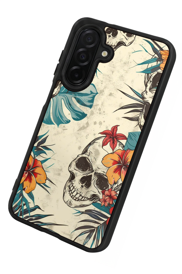 Samsung Galaxy A36 Uyumlu KuruKafa Tasarımlı Glossy Premium Kılıf