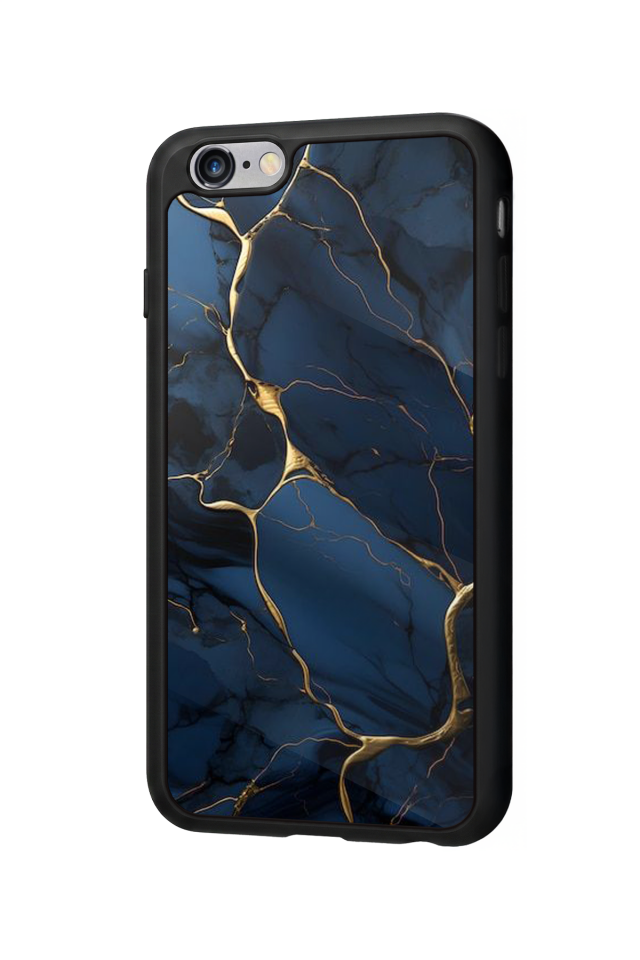 iPhone 6 Plus Uyumlu Mermer Marble Tasarımlı Glossy Premium Kılıf