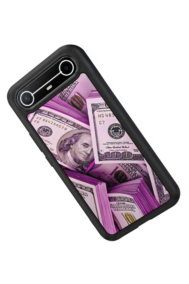 Tecno Spark Slim 5G Uyumlu Money Para Tasarımlı Glossy Premium Kılıf