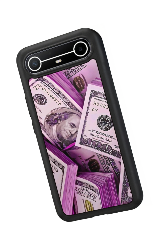 Tecno Spark Slim 5G Uyumlu Money Para Tasarımlı Glossy Premium Kılıf