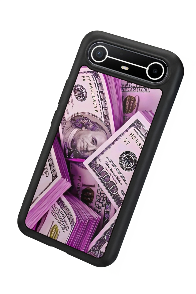Tecno Spark Slim 5G Uyumlu Money Para Tasarımlı Glossy Premium Kılıf