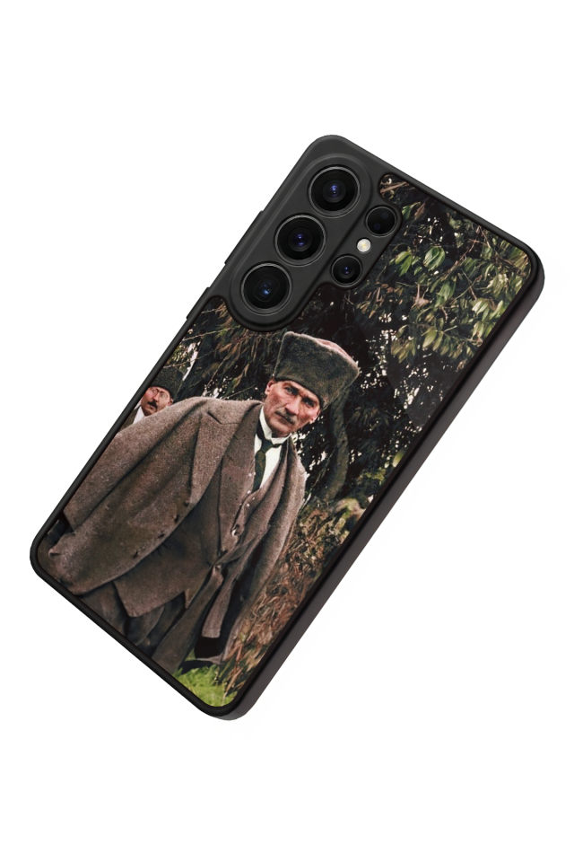 Samsung Galaxy S26 Ultra Uyumlu Mustafa Kemal Ataturk Tasarımlı Glossy Premium Kılıf