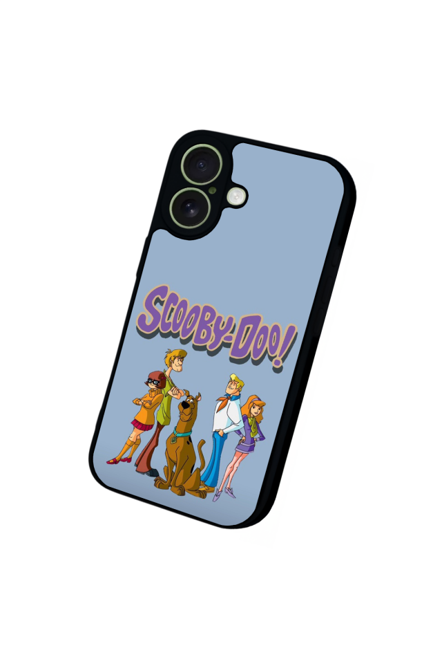 iPhone 17 Uyumlu Scooby Doo Tasarımlı Glossy Premium Kılıf