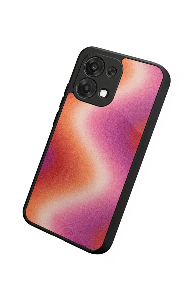 Oppo A6 Pro Uyumlu Soft Degrade Tasarımlı Glossy Premium Kılıf