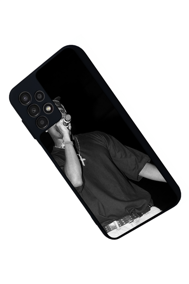 Samsung Galaxy A23 Uyumlu Tupac Tasarımlı Glossy Premium Kılıf